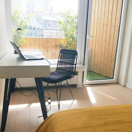Apartamento Elegant 48sqm Eiffel - View & Large Terrace